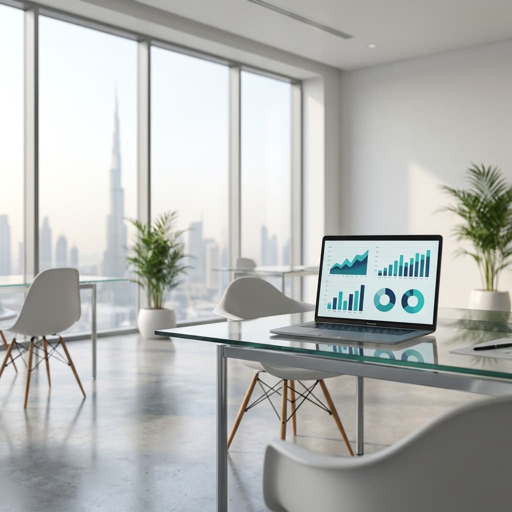 Modern Accounting Office in UAE